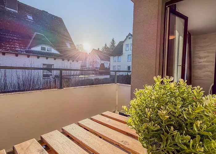 Harznest Unter Den Linden Mit Balkon Бад-Гарцбург